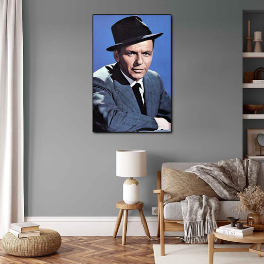 Frank Sinatra Portrait Iconic Poster