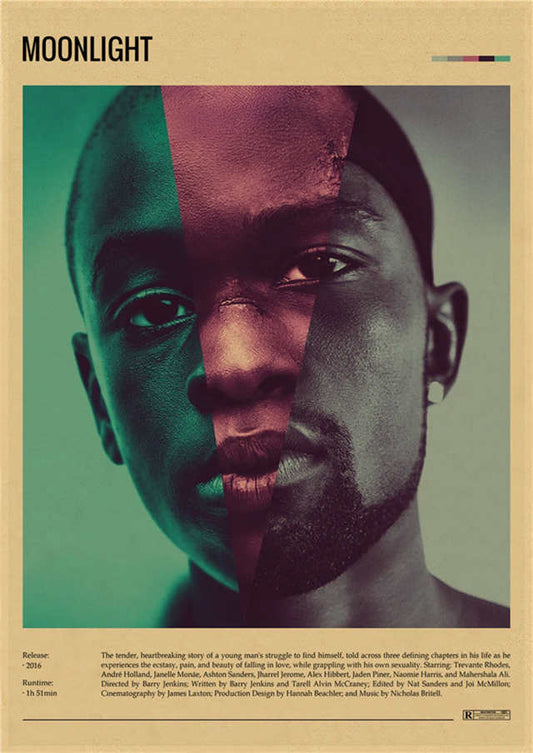 Moonlight Minimalist Movie Poster