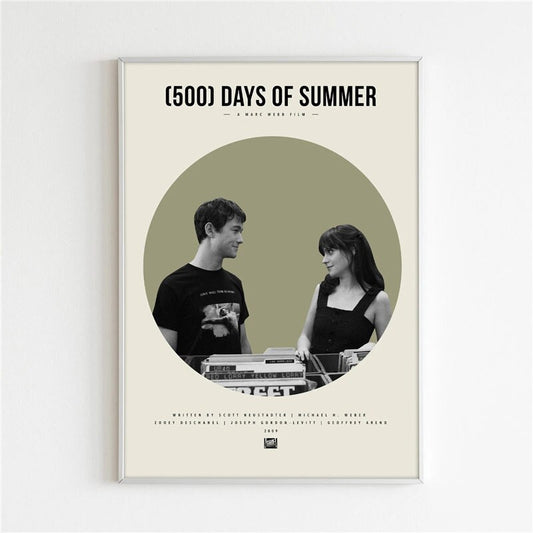 (500) Days of Summer Minimalist Movie Poster
