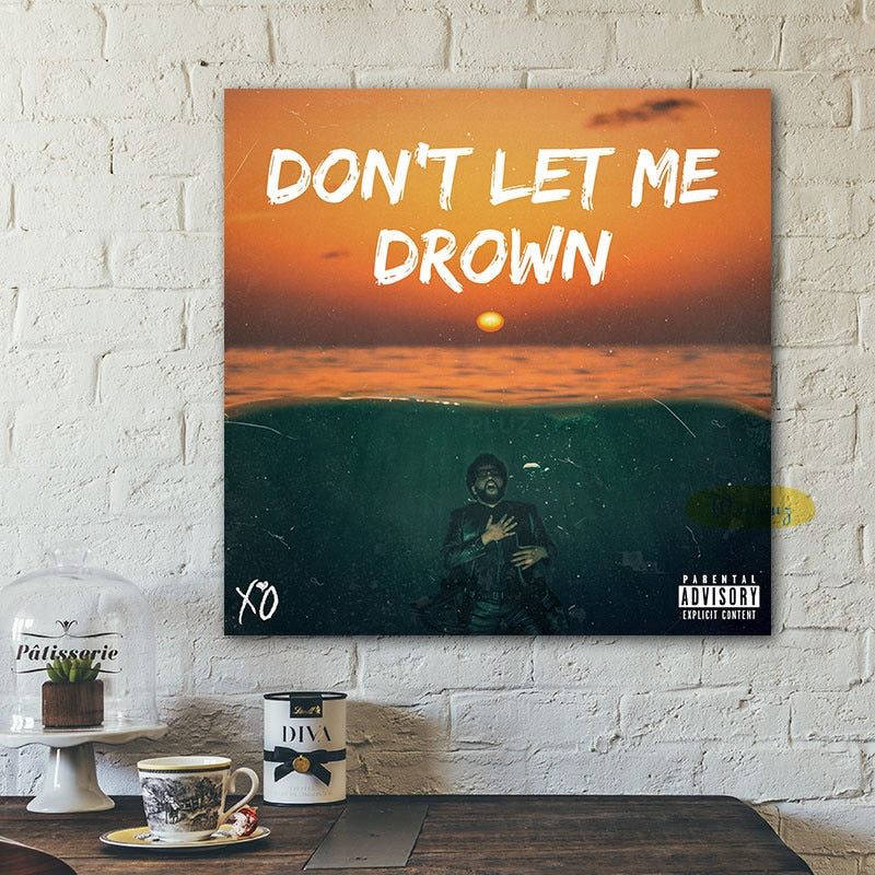 Don't Let Me Drown The Weeknd Poster