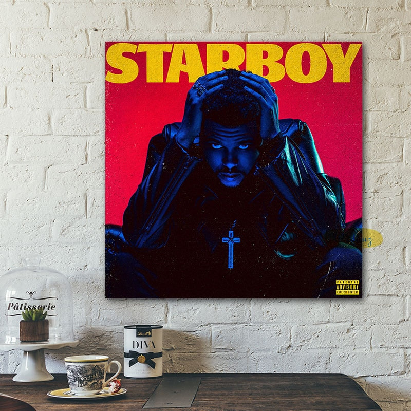 Starboy The Weeknd Poster