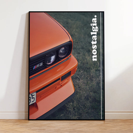 Frank Ocean Nostalgia BMW Poster