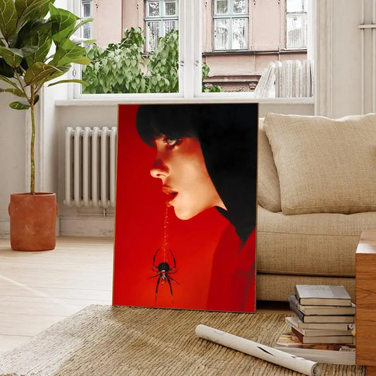 Billie Eilish Red Poster