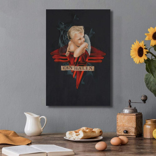 Van Halen Band Cubid Rock Poster