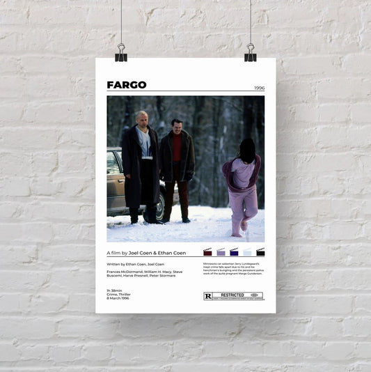 Fargo Minimalist Movie Poster