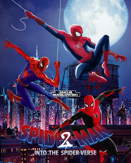 Spider-Man 2 Across The Spider-Verse Movie Poster