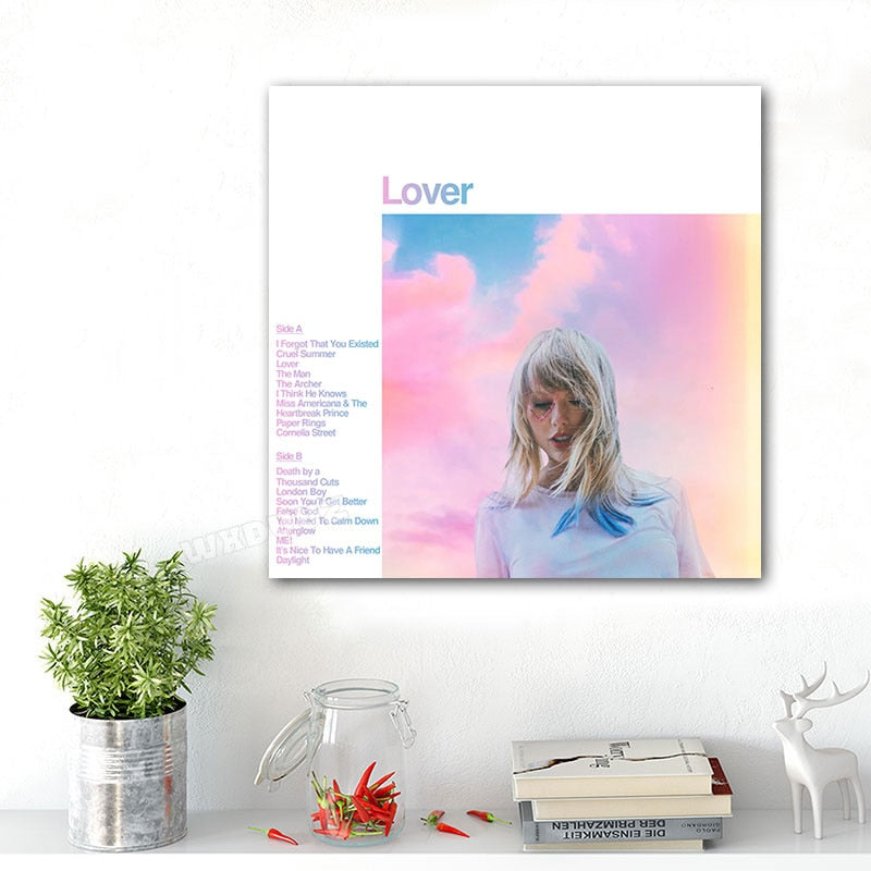 Taylor Swift Lover Album Poster