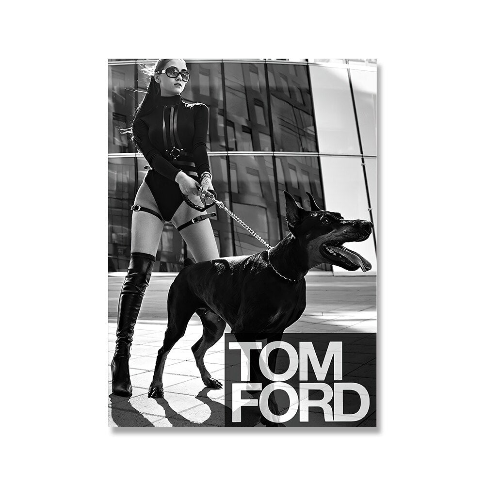 Tom Ford Dog Luxury Wall Art Poster