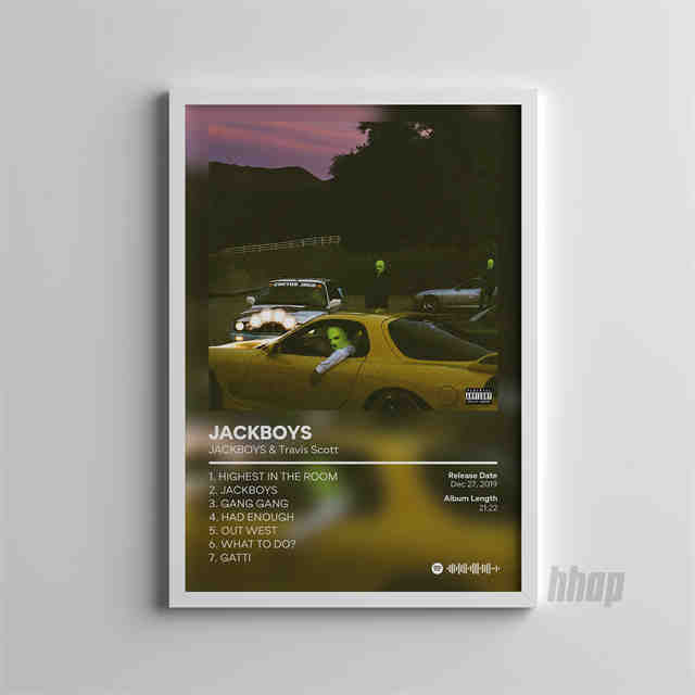 Travis Scott Jackboys Album Poster