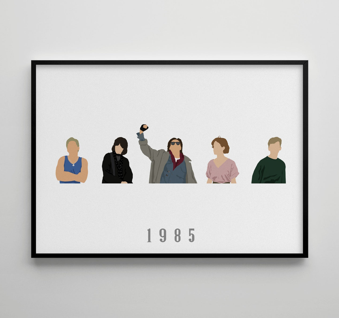 The Breakfast Club Movie Wall Art Poster