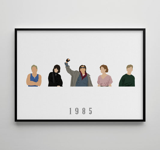 The Breakfast Club Movie Wall Art Poster