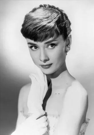 Audrey Hepburn Classic Portrait Poster