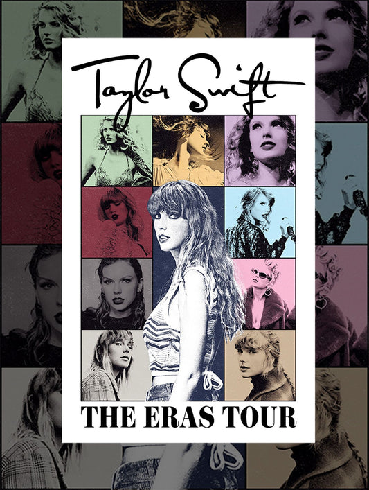 Taylor Swift Concert The Eras Tour Poster