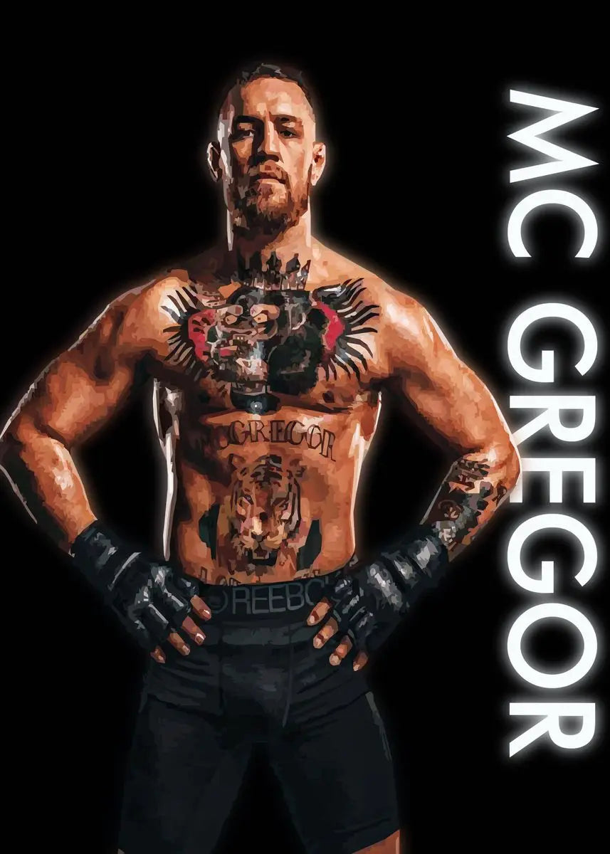 Conor Mcgregor Wall Art Decor UFC Poster