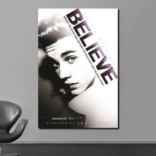 Justin Bieber Believe Wall Decor Poster