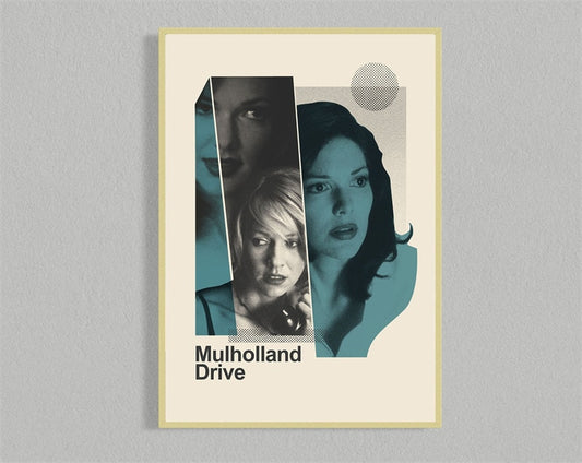 Mulholland Drive Minimalist Movie Wall Art Poster