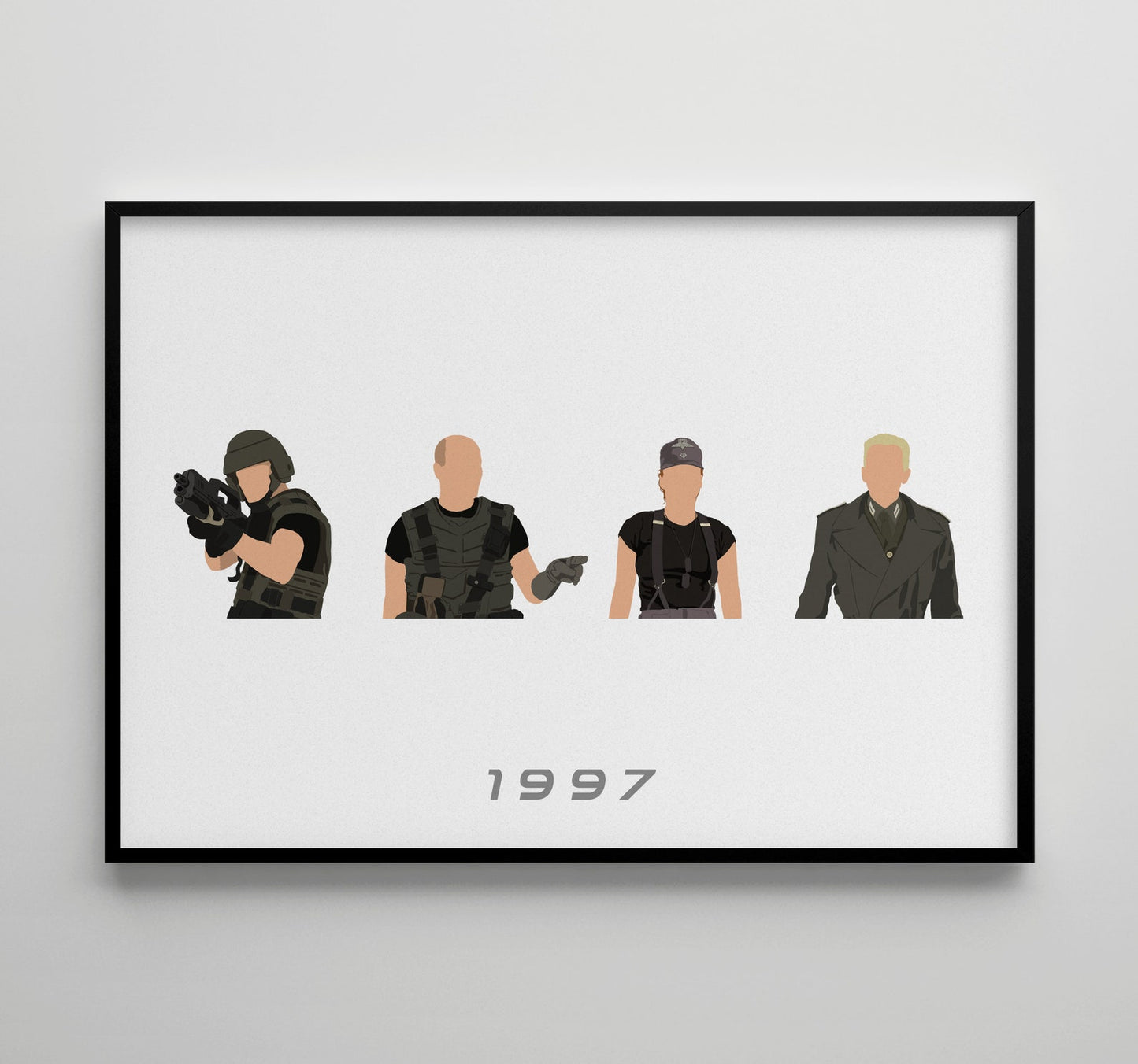 Starship Troopers Movie Wall Art Poster