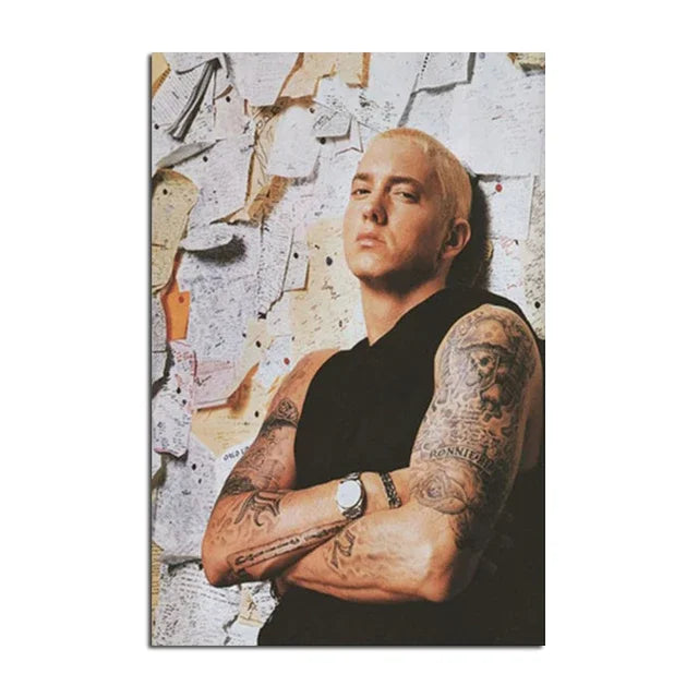 Eminem Arms Crossed Photo Poster