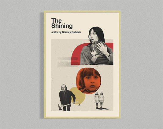 The Shining Minimalist Movie Wall Art Poster