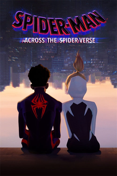 Spider-Woman & Spider-Man Across The Spider-Verse Movie Poster