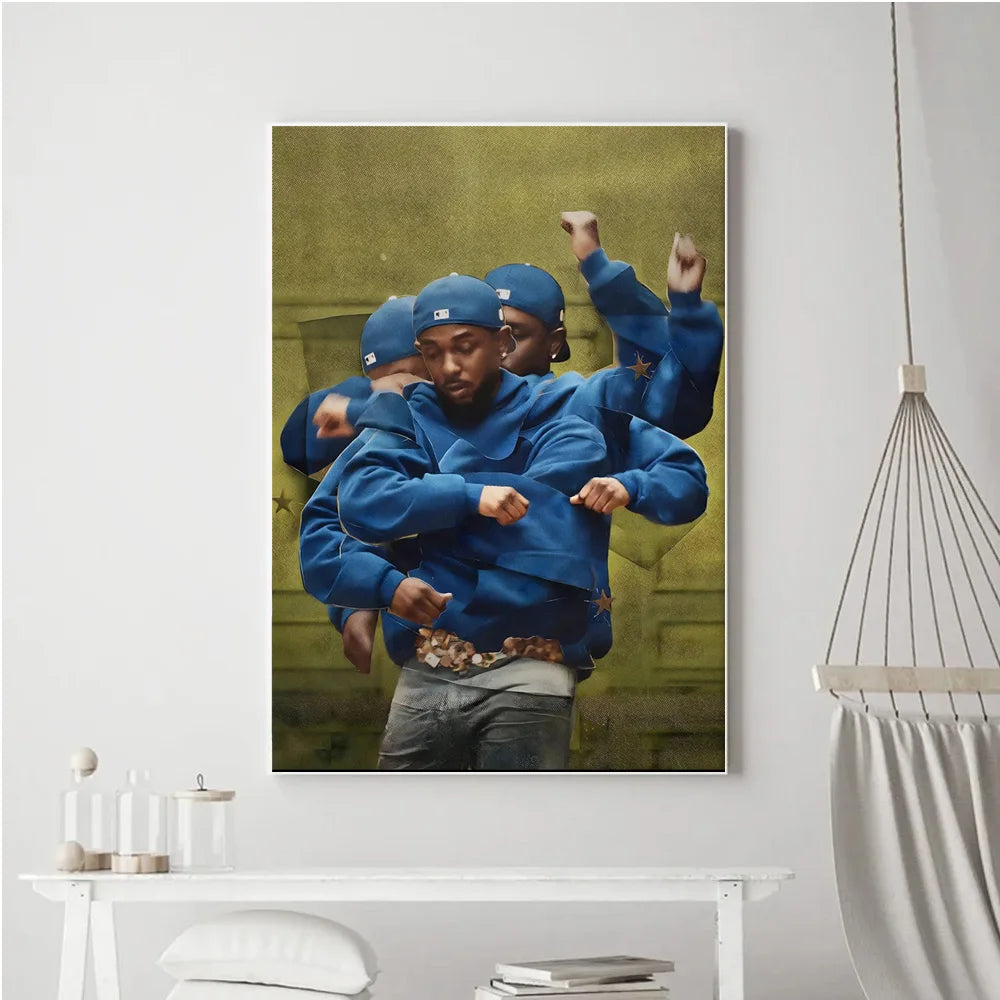 Kendrick Lamar Wall Art Rap Decor Poster