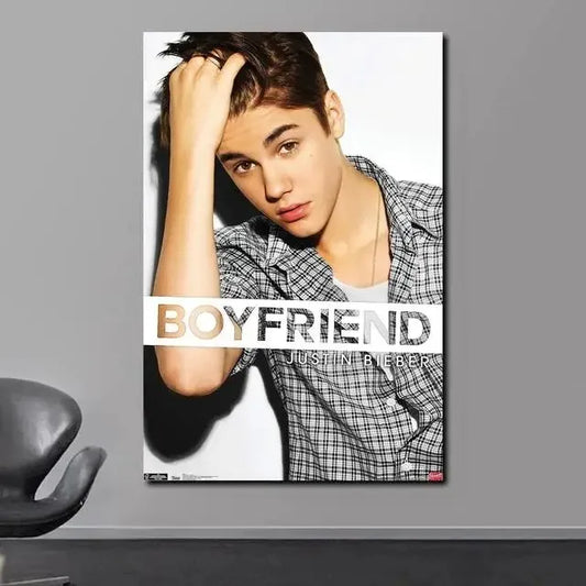 Justin Bieber Boyfriend Wall Decor Poster