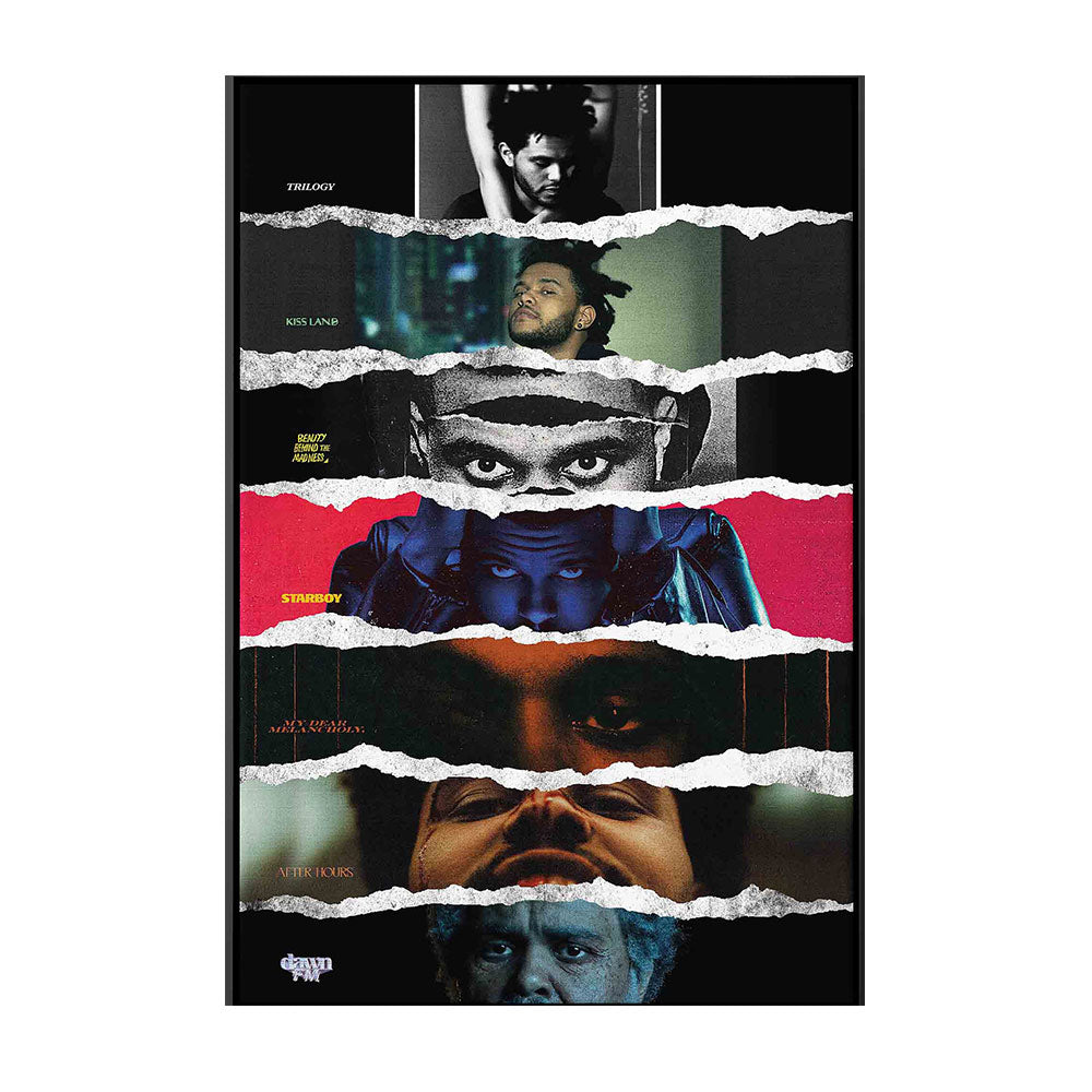 The Weeknd Album Eyes Music Poster