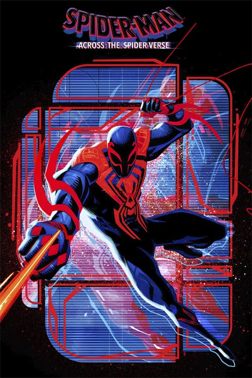 Spider-Man 2009 Into The Spider-Verse Movie Poster