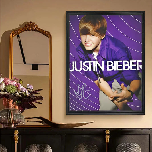 Justin Bieber Wall Art Poster