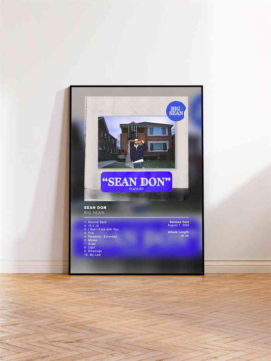 Big Sean Sean Don Album Poster