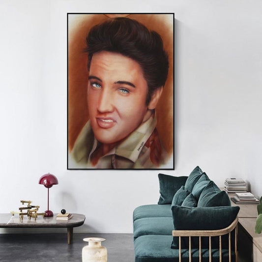 Elvis Presley Painting Portrait Poster