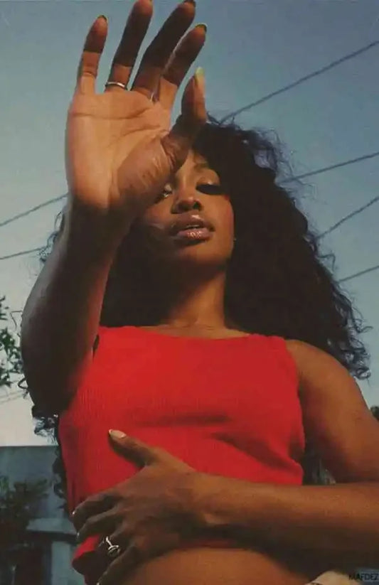 SZA Photo Wall Art Poster