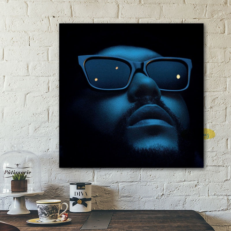 The Weeknd Sunglasses Poster