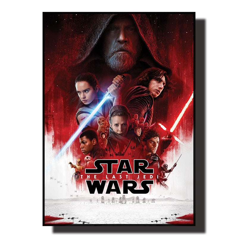 The Last Jedi Starwars Movie Poster