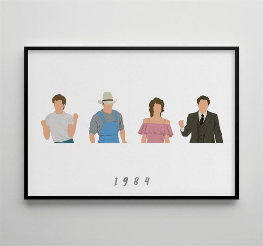 Footloose Wall Art Movie Poster
