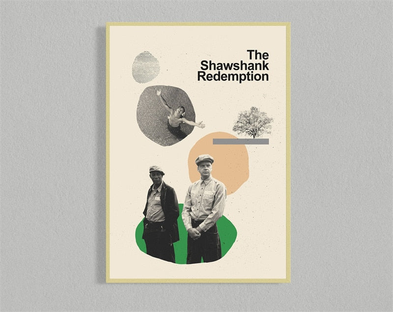 The Shawshank Redemption Minimalist Movie Wall Art Poster