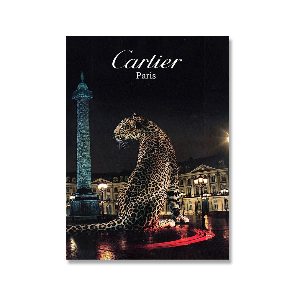 Cartier Paris Luxury Wall Art Poster
