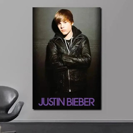 Justin Bieber Wall Art Print Poster
