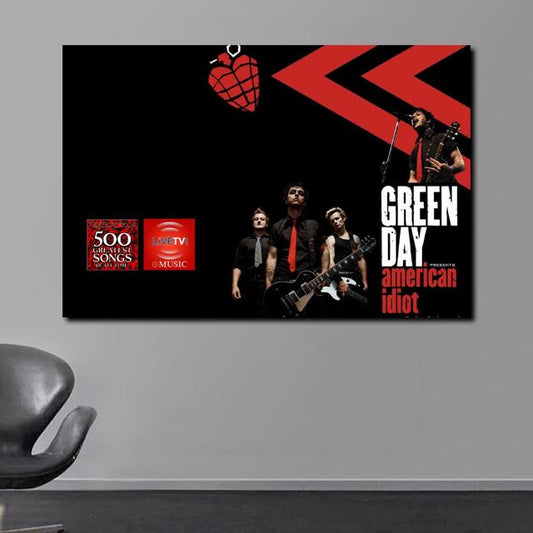 Green Day American Idiot Poster
