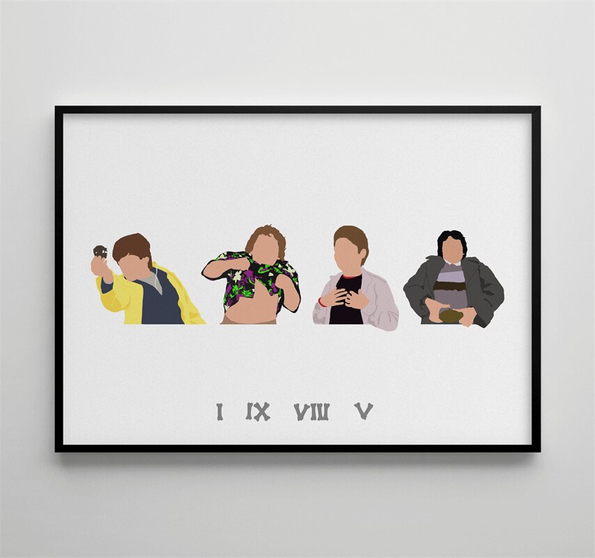 Goonies Wall Art Movie Poster