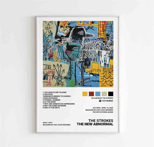 The Strokes The Abnormal Minimalist Album Poster