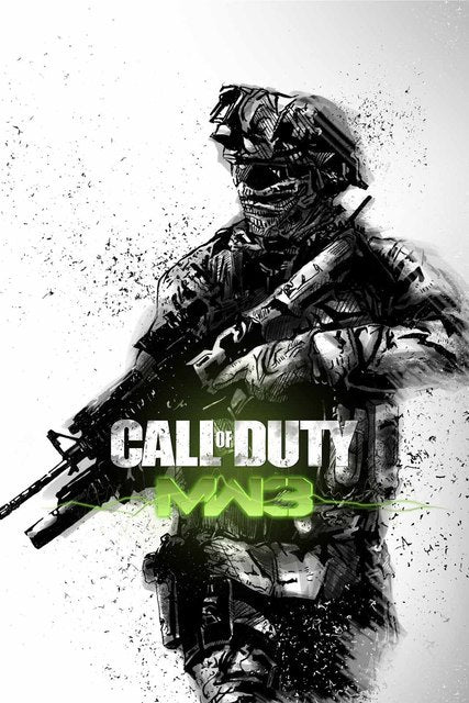 Modern Warfare 3 MW3 Call Of Duty Poster