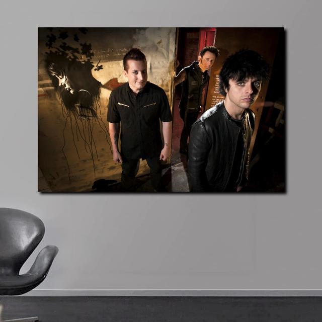 Green Day Band Portrait Poster