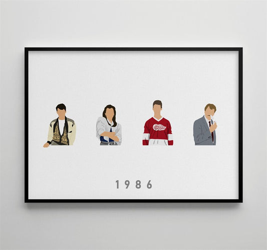 Ferris Bueller's Day Off Wall Art Movie Poster