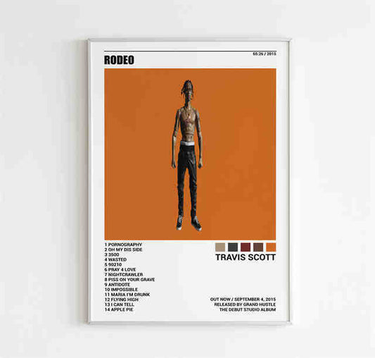 Rodeo Travis Scott Album Poster