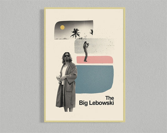 The Big Lebowski Minimalist Movie Wall Art Poster