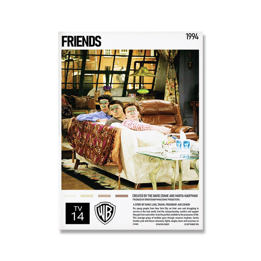 Friends Ross Chandler Joey Poster
