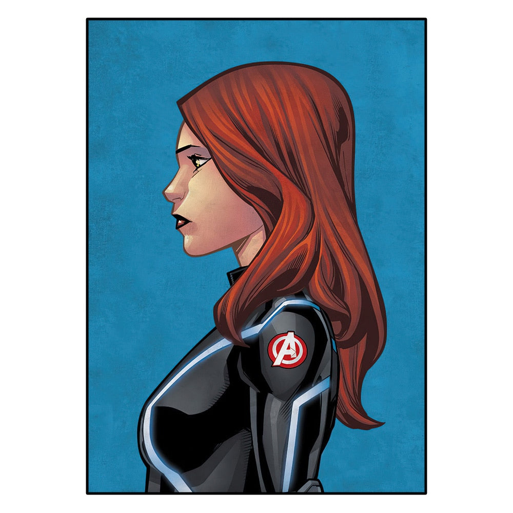 Marvel Black Widow Legends Poster