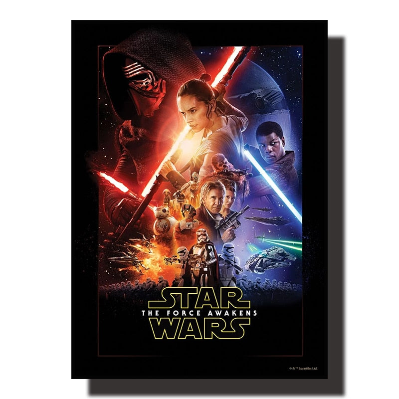 The Force Awakens Starwars Movie Poster