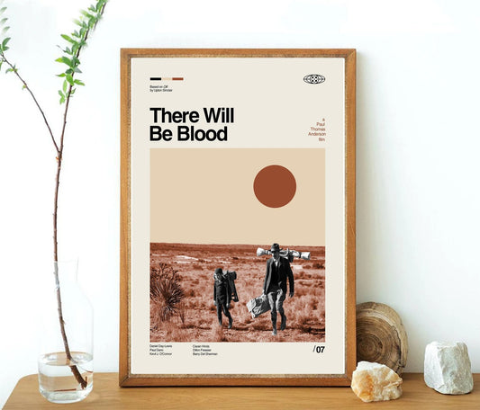 There Will Be Blood Minimalist Movie Poster